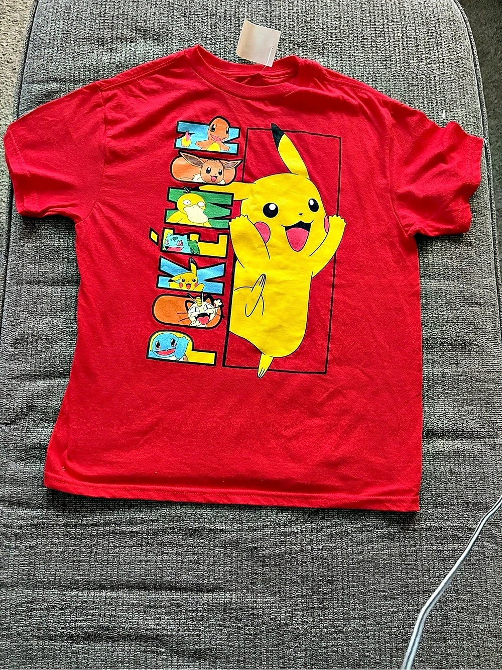 Pokémon Graphic Tee Red Girls XS NWT